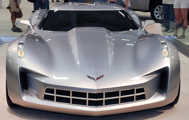 2012 Corvette Stingray Concept car at the Dallas auto show