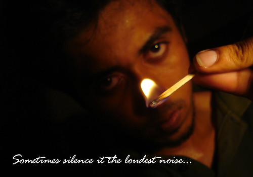 Loudest silence........