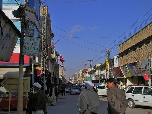 Liaqat Bazaar in Quetta, Balochistan, Pakistan - February 2011