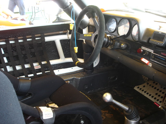 Porsche 914 race car interior