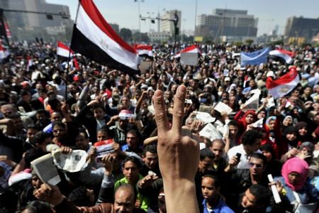 Thousands of Egyptians gathered in Tahrir Square on April 1, 2011 in a "Save the Revolution" demonstration. They are demanding the removal of the leaders of the Supreme Military Council and immediate civilian rule. by Pan-African News Wire File Photos