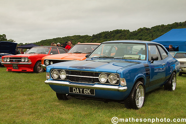 Ford Cortina Mk3 at the Stirling District Classic Car Club Annual Show May