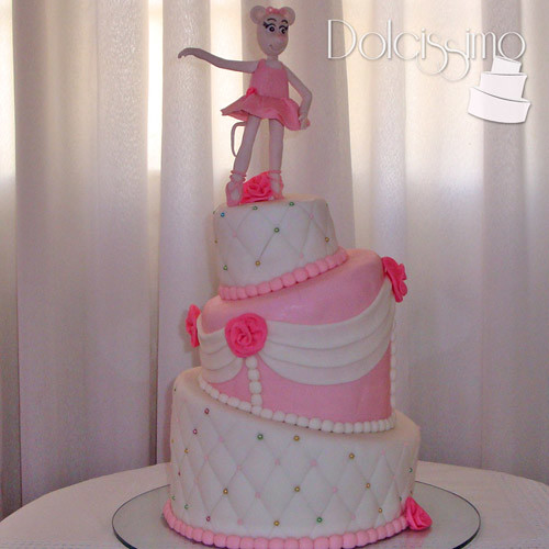 angelina ballerina cake