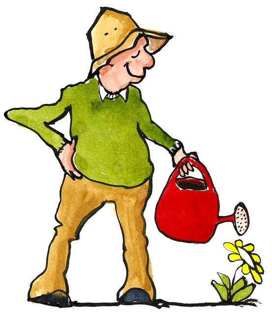 free clipart gardener cartoon - photo #29