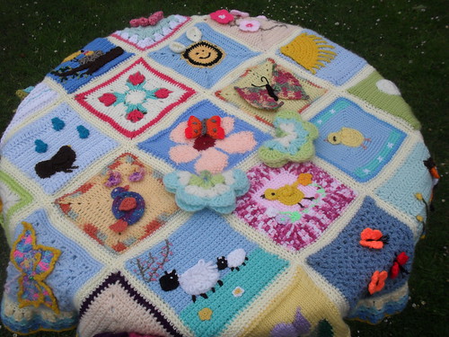 Table top view of Spring Blanket (1)