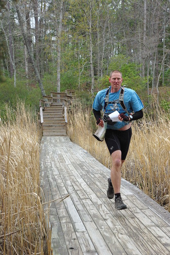 Running across the marsh at York River State Park. 