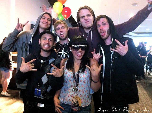 Chelsea Grin and myself Bamboozle 2011 May 1st 2011 East Rutherford NJ