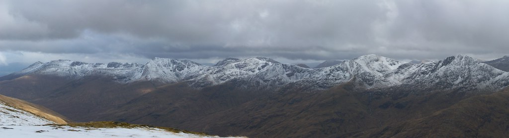 South Glen Sheil ridge panorama
