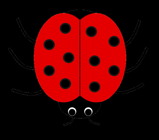 free cartoon ladybug clipart - photo #37
