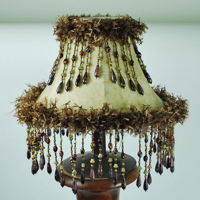 Making Lamp Shades on Lamp Shade Beaded Trims   Flickr   Photo Sharing