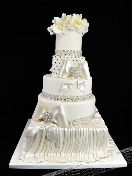 Awesome White Wedding Cakes