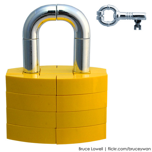 LEGO Lock and Key