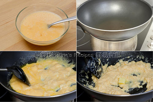 嫩滑炒蛋製作圖 How To Make Perfect Scrambled Eggs