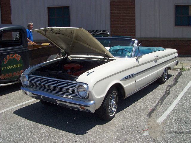 1963 Ford Falcon convertible Seen at the Ben Hur Antique and Classic Car 