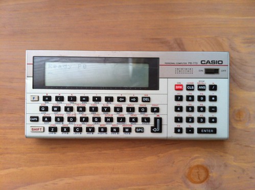 Casio PB-770 pocket computer