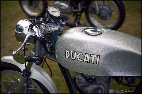 Ducati... sparkling and silver! by Eric Flexyourhead
