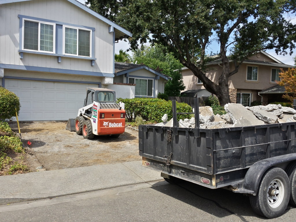 Concrete Driveway Removal In Vacaville