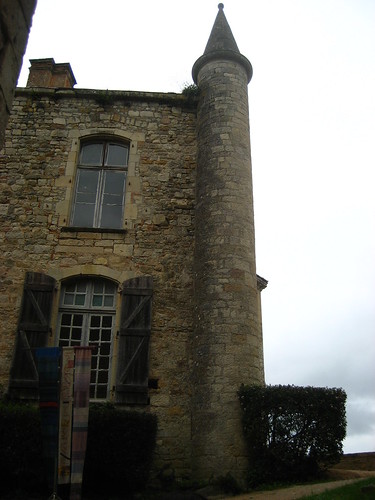 A corner of Bruniquel Castle
