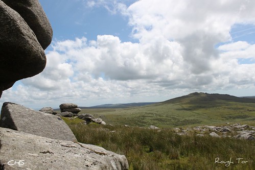 Rough Tor - looking towards Brown Willy, Bodmin Moor, Cornwall by Stocker Images