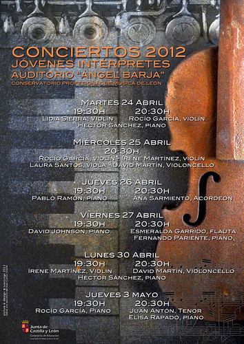 JÓVENES INTÉRPRETES 2012 - CONSERVATORIO DE LEÓN by juanluisgx