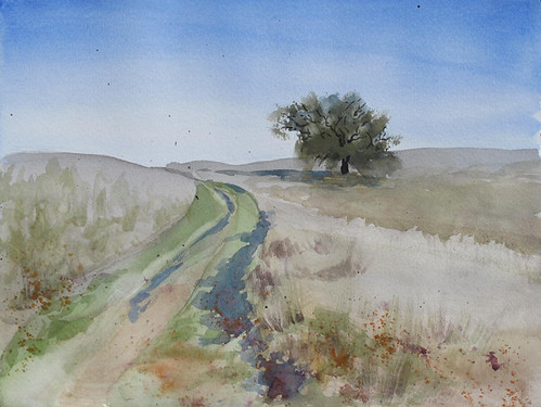 Hannah's-landscape by Spencer Mackay