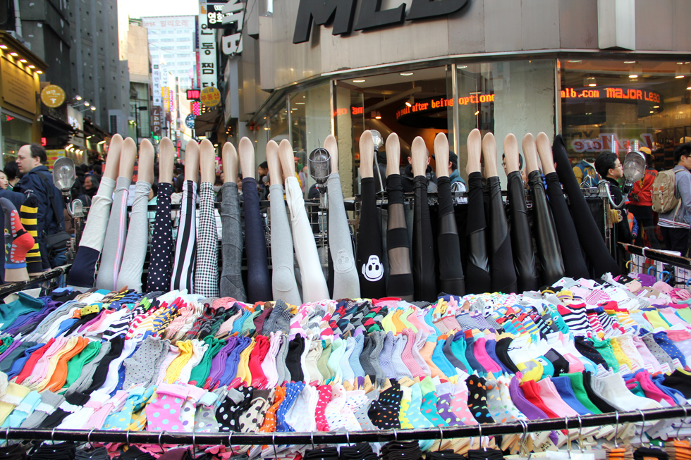 If you're looking for brightly colored socks, this is the spot!