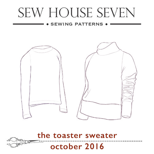 Toaster Sweater Sew-Along: October 10th