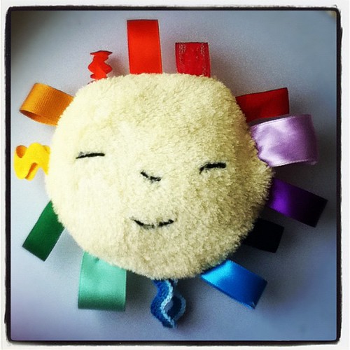 Sunshine Taggie Plush made by me!