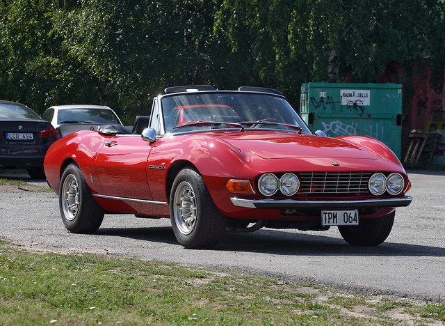 1972 Fiat Dino 2400 Spider A new company opened a vehicle inspection 