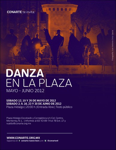 Danza en la Plaza - mayo y junio 2012