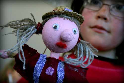 Puppets made at Reykjavik Children's Festival