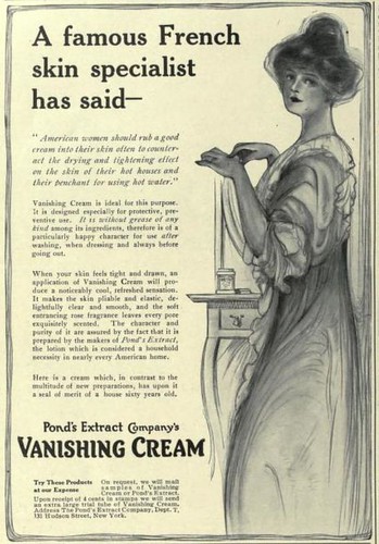 Pond's Vanishing Cream ad, 1914