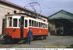 Trams de Lyon (réseau disparue) France