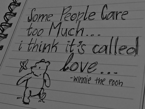 Some people care too much...
