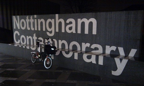Brompton outside Nottingham Contemporary