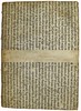 Binding using printed matter from Beda [pseudo-]: Repertorium auctoritatum Aristotelis et aliorum philosophorum