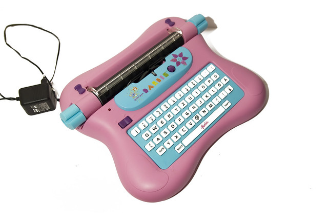 Barbie Schreibmaschine
