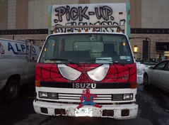 Spider-Man Graffiti truck