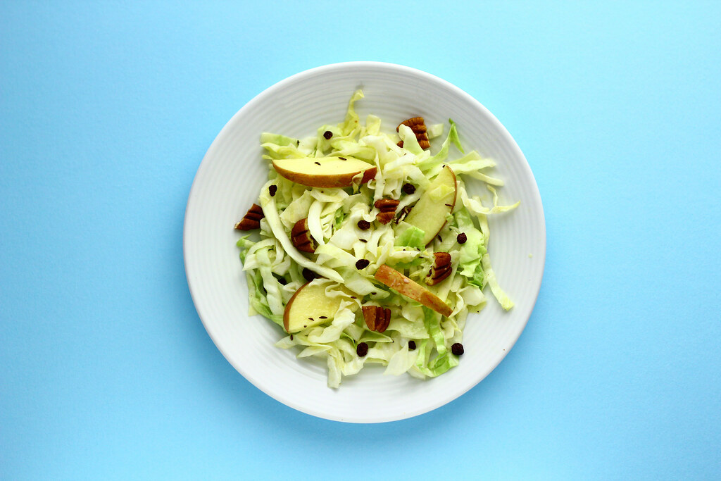 Cabbage Salad with Apples and Caraway
