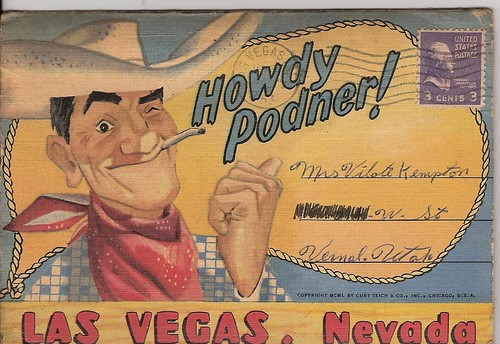 FAMOUS ICON IN LAS VEGAS: HOWDY PODNER CAMEL CIGARETTES by roberthuffstutter