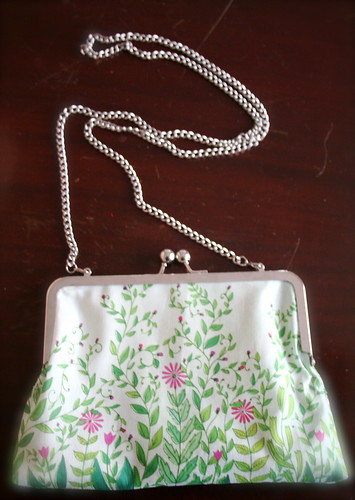 purse with shoulder strap