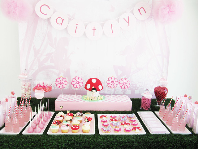 Enchanted Fairy Garden dessert table!