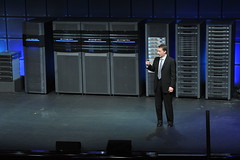 Pat Gelsinger with EMC family of products