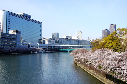 Sakuranomiya Park, South Side From Kawasakibashi Bridge
