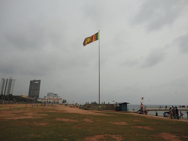 Sri Lanka Flag @ Galle Face
