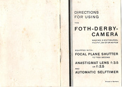 Foth Derby 3 Manual English version 2 (Foth Brochure 2)