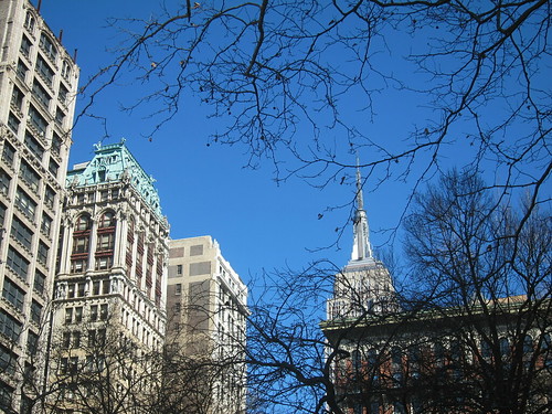 Empire State Building, view from Madison Sq. Park. NYC. Nueva York