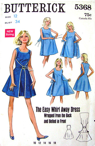 Butterick 5368 The Easy Whirl Away Dress