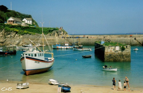 Newquay Harbour, June 1997 by Stocker Images