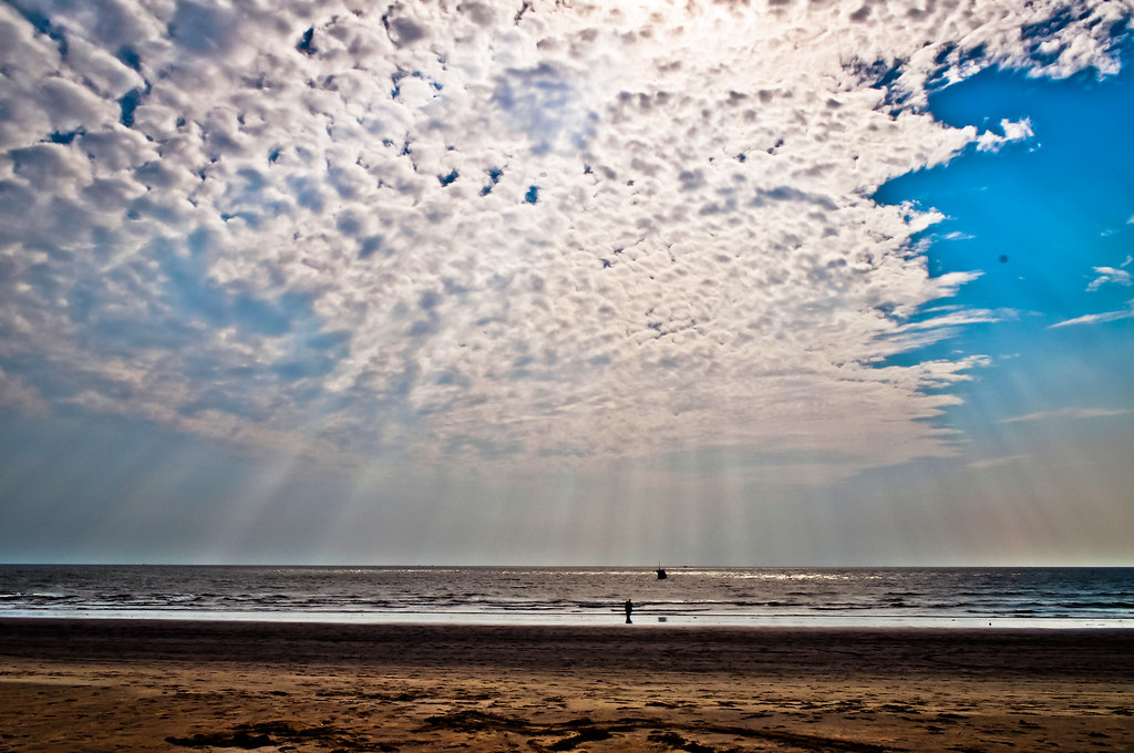 длинный пляж Cox`s Bazar